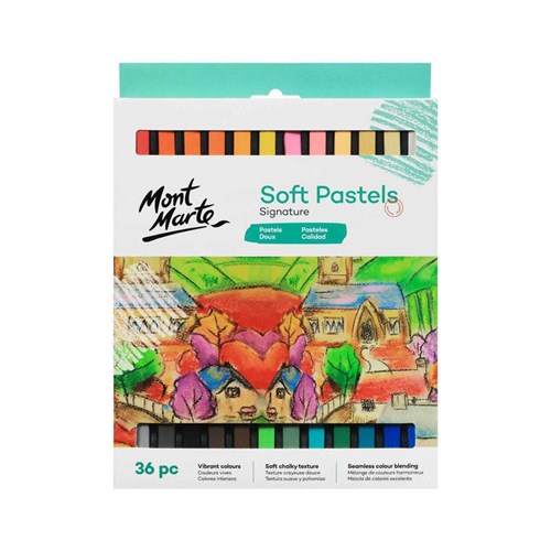 MONT MARTE SOFT PASTELS 36 Piece